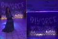طلاق کی خوشی میں خاتون کے جشن منانے کی ویڈیو وائرل